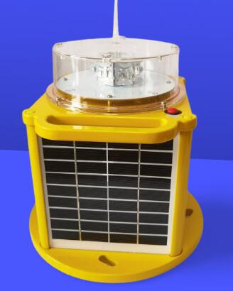 Solar powered LED marine lights